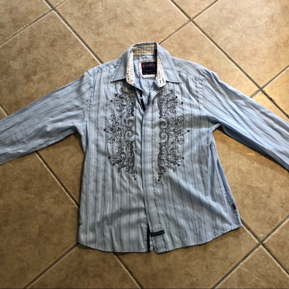 English Laundry Long-Sleeve Button Down